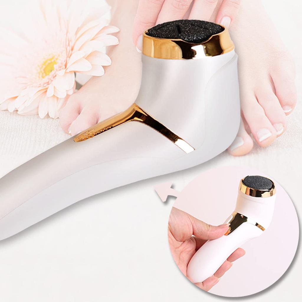 Electric Callus Remover with Dandruff Vacuum Cleaner Rechargeable Waterproof Callus Remover Pedicure Tool Set
