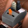 Aufbewahrungsbox für die Armlehnenkonsole, Hauptaufbewahrungsbox für das Fahren, PU-Leder, multifunktionale Aufbewahrungsbox fürs Auto, Auto-Armlehnenbox, elegante Lösung