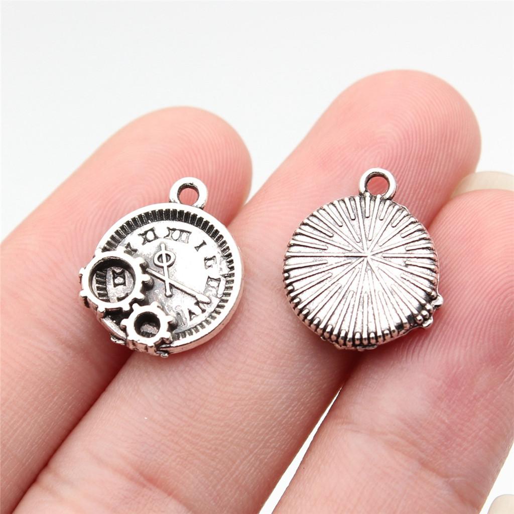Charms Zahnrad Steampunk Cyberpunk Anhänger Vintage Schmuckzubehör QC060