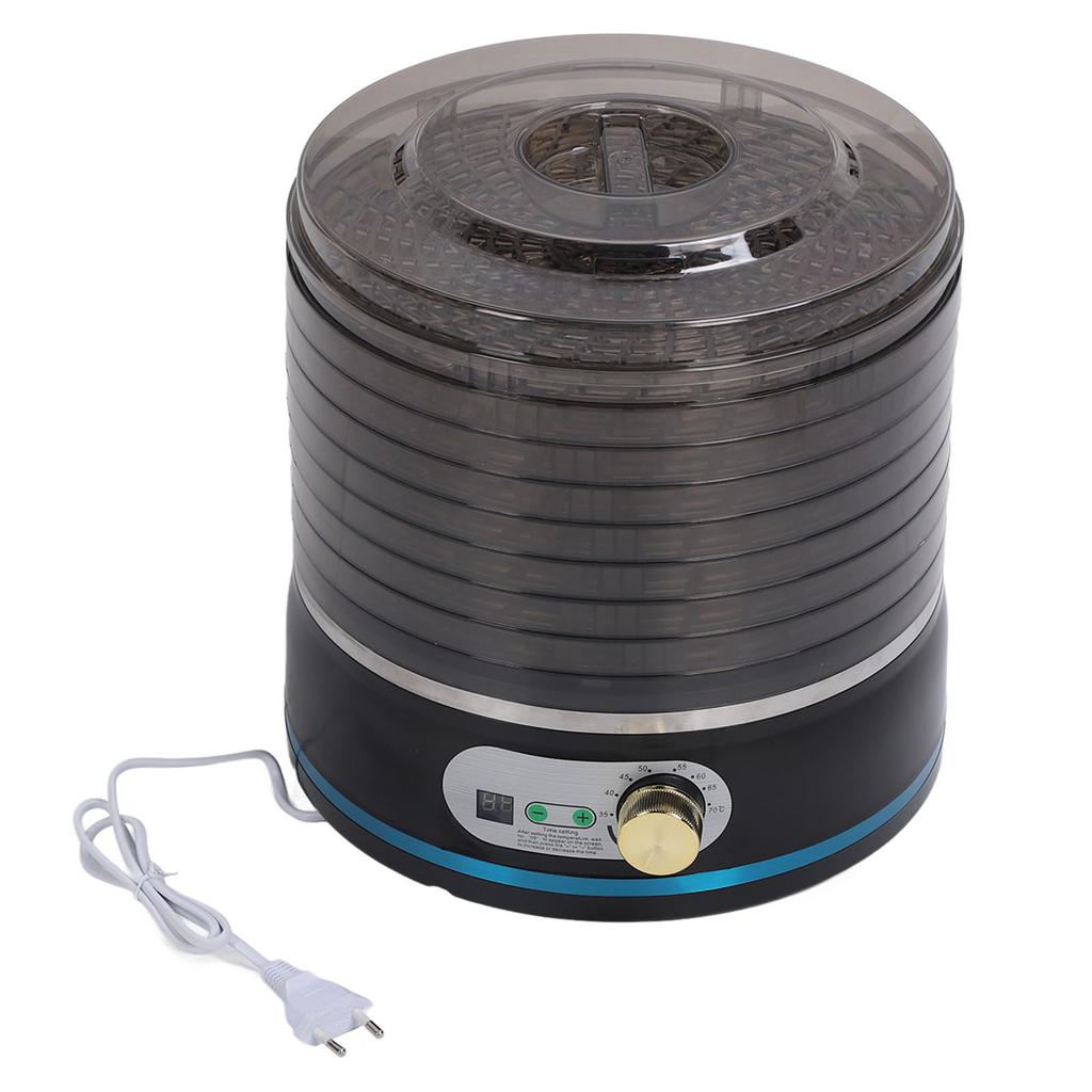 Black 8 Layers Food Dehydrator Machine DIY Food Fruit Dehydrator Electric Food Dryer Machine