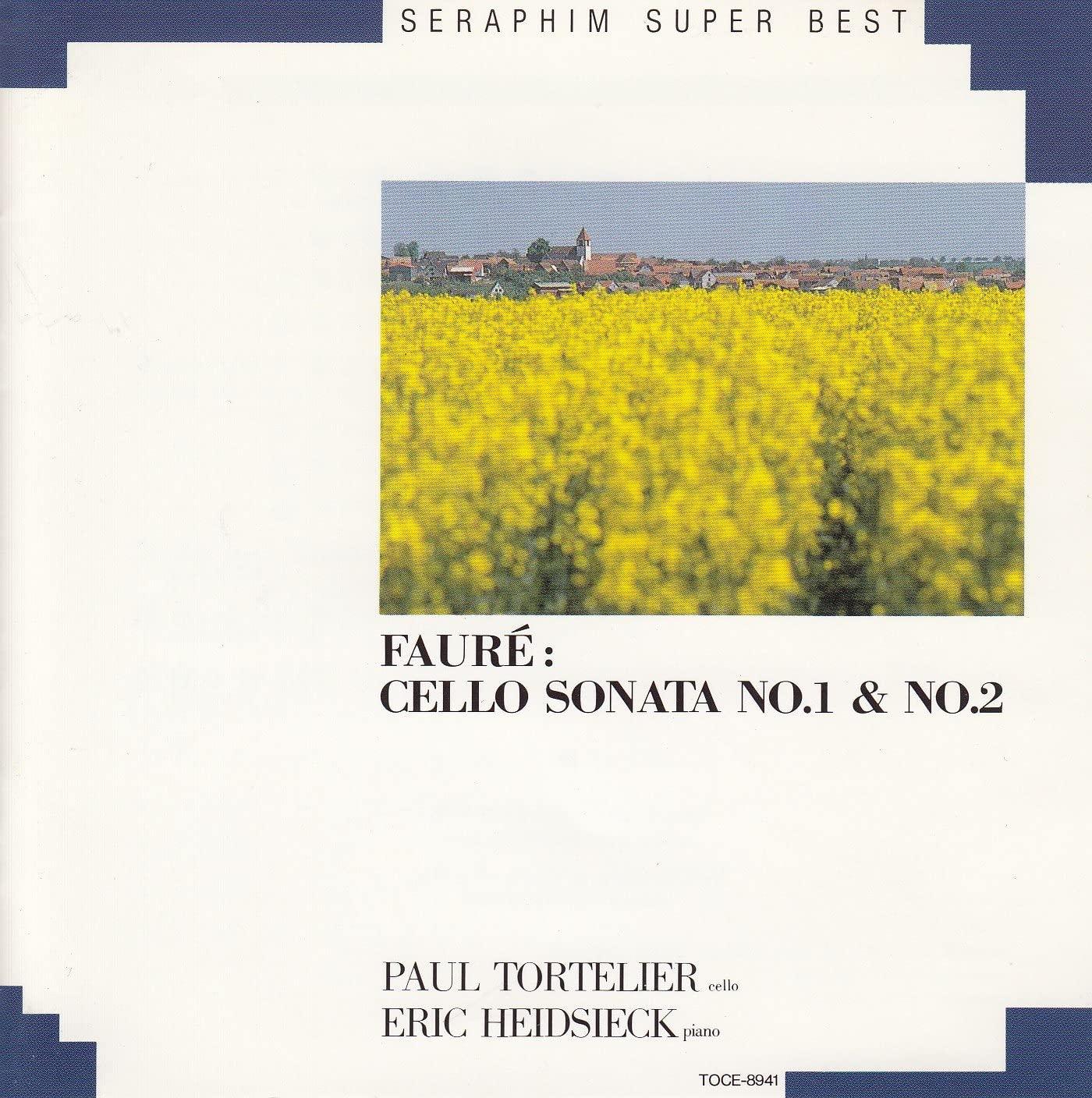 

CD TORTELIER (PAUL) - Tortelier / Faure: Cello Sonatas TOCE8941 Japan Classical Used