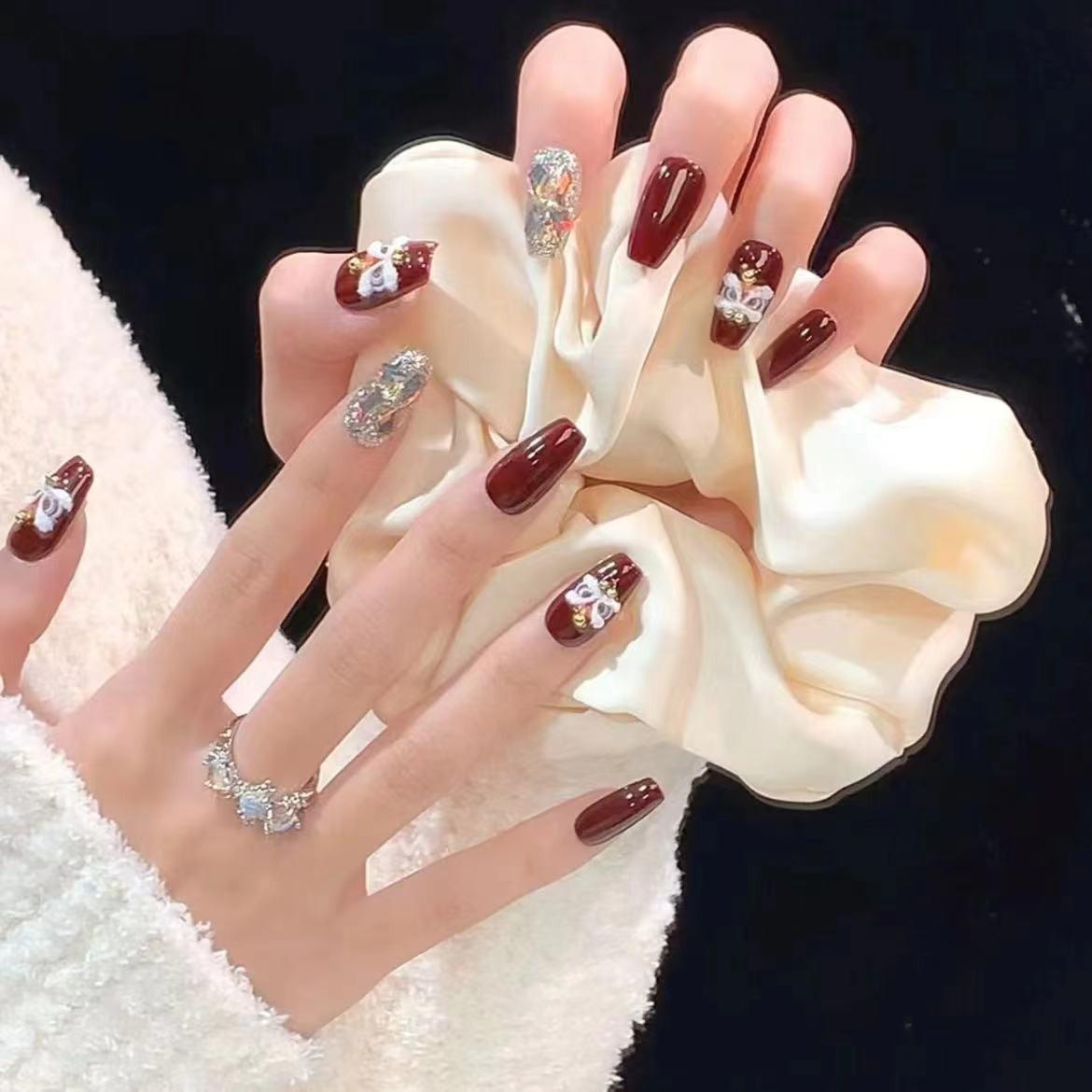 

Чистый ручной работы фототерапевтический нейл-арт лев носить ноготь готовый кошачий глаз нейл-арт патч показывающий белизну large L