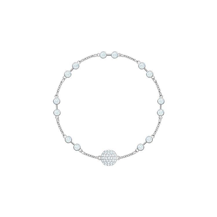 Swarovski Remix Versatile Bracelet With Charms Medium Remix Collection Rhodium Plated Bracelet Women bracelet 5432774 Box (Random Color)
