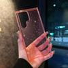 Galaxy Samsung Phone Case S25 Transparent Flash Powder S24ultra Suitable for S25 Magnetic Case S24FE