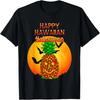 Happy Hawaiian Halloween Pineapple Skull T-Shirt