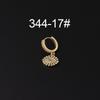 Micro-Pavé Zircon Irregular Ear Cuff Earrings