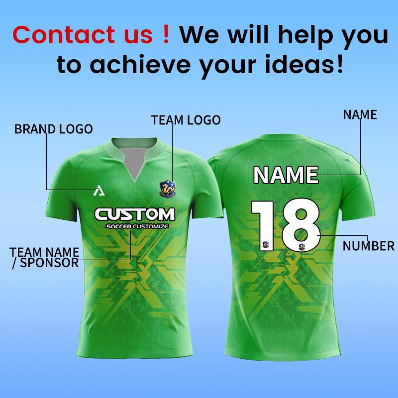 Men Quick Dry Soccer Jersey Set, Custom Sublimation Football Training Uniforms, Wholesale Sport Training Shirt S
