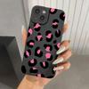Leopard Design Stylish Pink Pattern Phone Case For iPhone 15 14 13 12 11 Pro Max Mini XS XR X 7 8 15 Plus SE 2022 Soft Cover