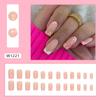 Buddy Jelly Trends Premium Designer 24pcs Stick-on Nails Set, with Easy Glue Tab Application, Nails Are Reusable & Unbreakable (W1221)