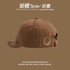 Niche design cm short brim cap couple men and women shopping hat adjustable soft brim sports baseball cap