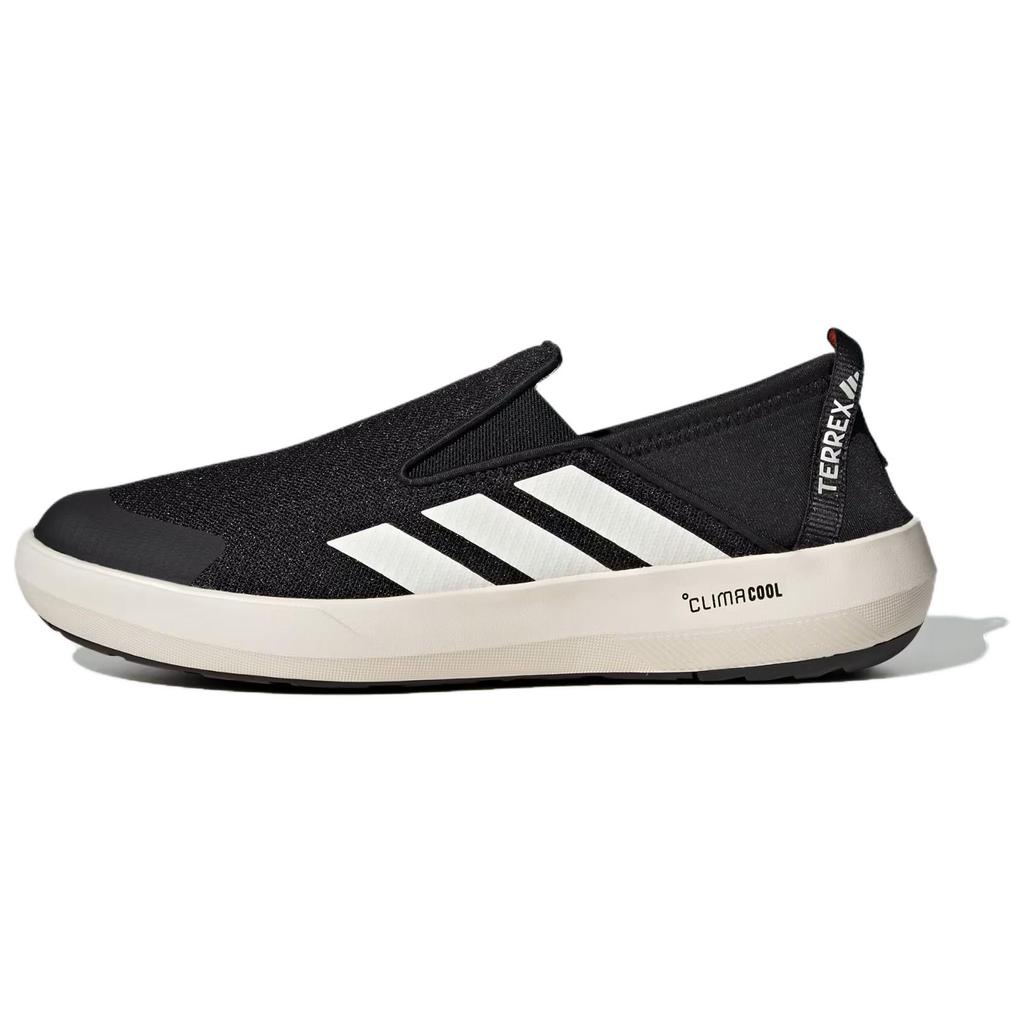 Adidas Terrex Boat Slip-On Black Chalk Unisex Sneakers Core-Black Chalk-White Semi-Impact-Orange JI3502