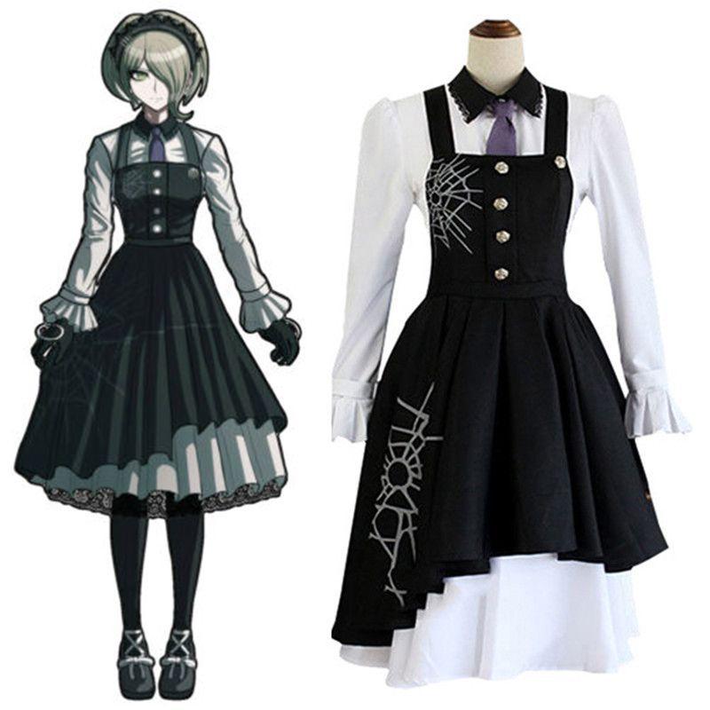 3 Killing Danganronpa Harmony Kirumi Tojo Maid Cosplay Costume Suit Dress Outfit