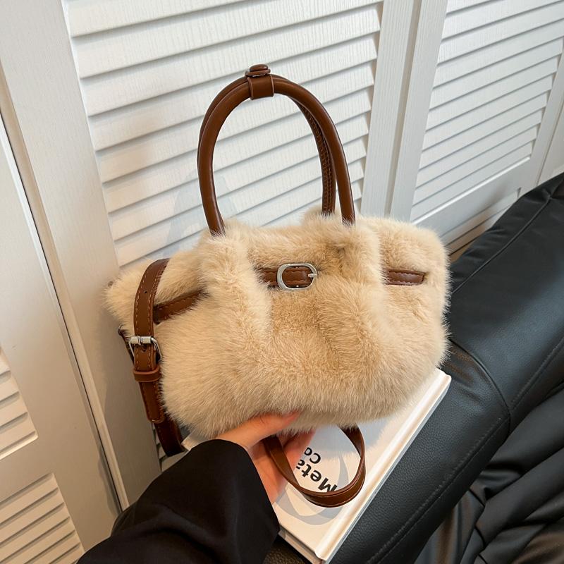 Commuter Messenger Bag Plush Bag Women's Shoulder Bag
