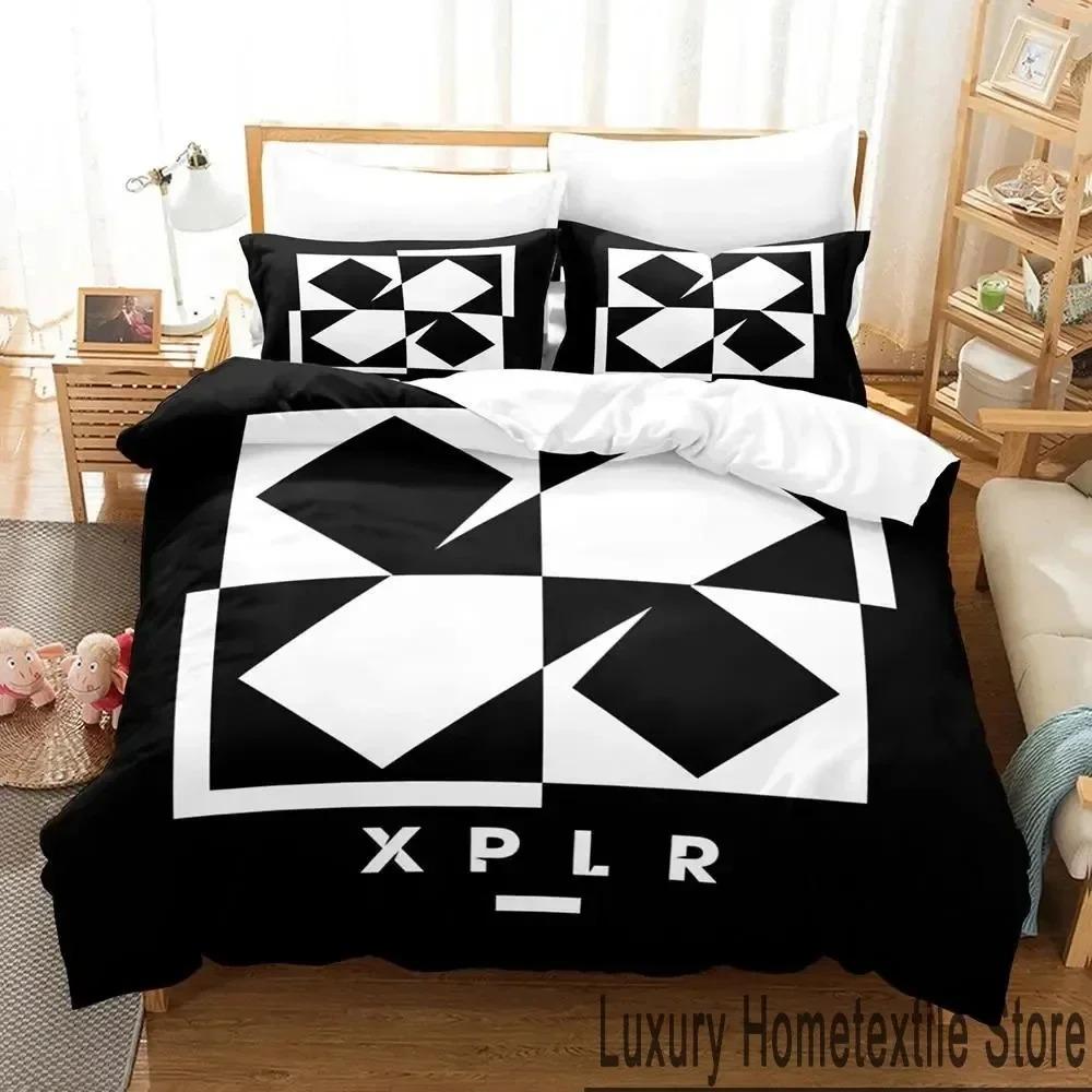 

3D Печать XPLR Комплект постельного белья для мальчиков и девочек Twin Queen King Size Пододеяльник Наволочка Кровать для мальчиков Взрослый Домашний Текстиль Текстиль EU Single 135x200cm