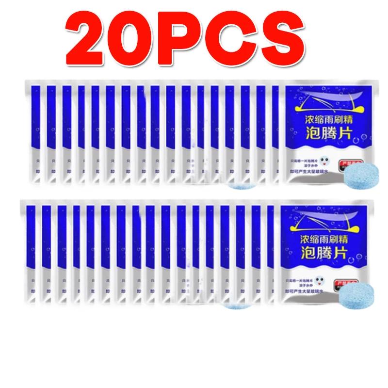 Tablete Efervescente Curățare Parbriz Auto Agent Solid de Spălare Îndepărtare Praf Funingine Întreținere Universal Sticlă Automobil Apă