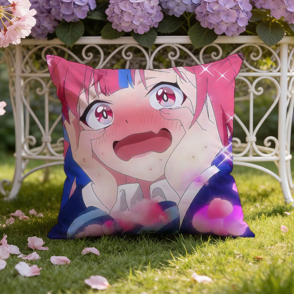 K-Kanan-sama wa A-Akumade Choroi Cushion Cover Home & Car Dual-Scene Pillow Cover: Reversible for Premium Comfort