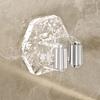 Multifunctional Clear Waved Pattern Wall Hook for Mops Sweepers Cleaning Accessories Adhesive Installation