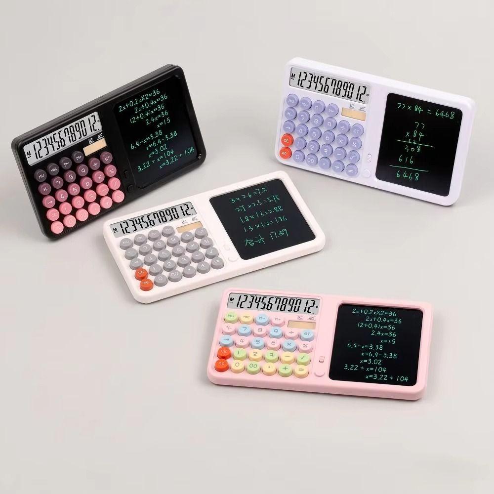 Eye Protection Screen Calculator with Notepad Digital Writing Tablet Calculator  Writing Pad