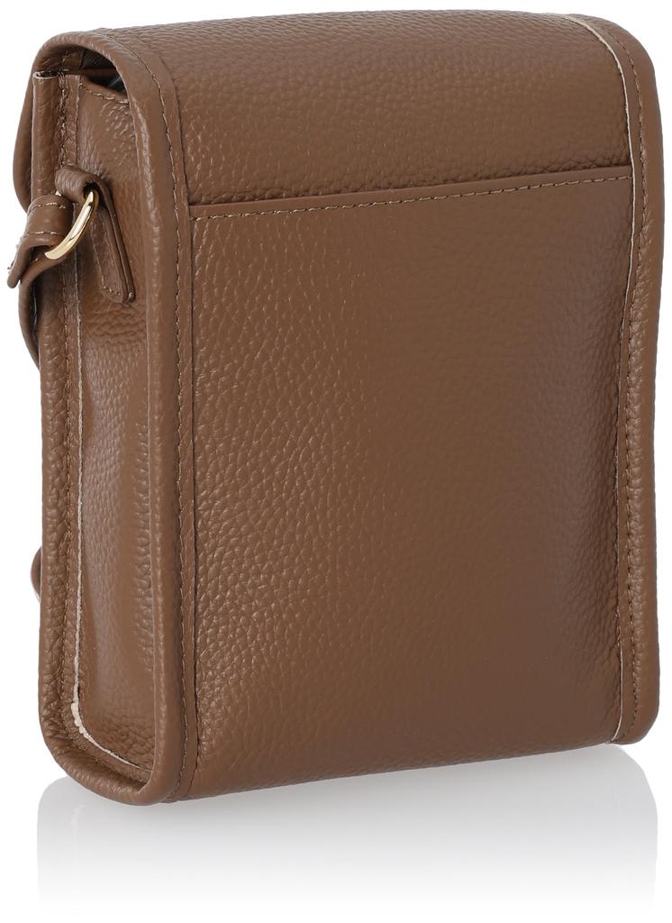 Cuco Shrink Leather Twisted Metal Vertical Pochette 2353111301 Oak (347)