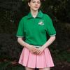 GOXO Half Pullover Green  Women  Swag Cart Collar