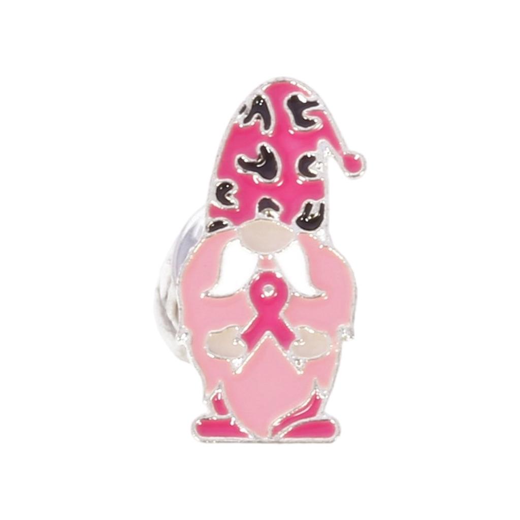 Elegant Breast Cancers Awareness Ribbon Brooch Sweater Lapel Pin for Women and Girls Clothes Decoration Accessories