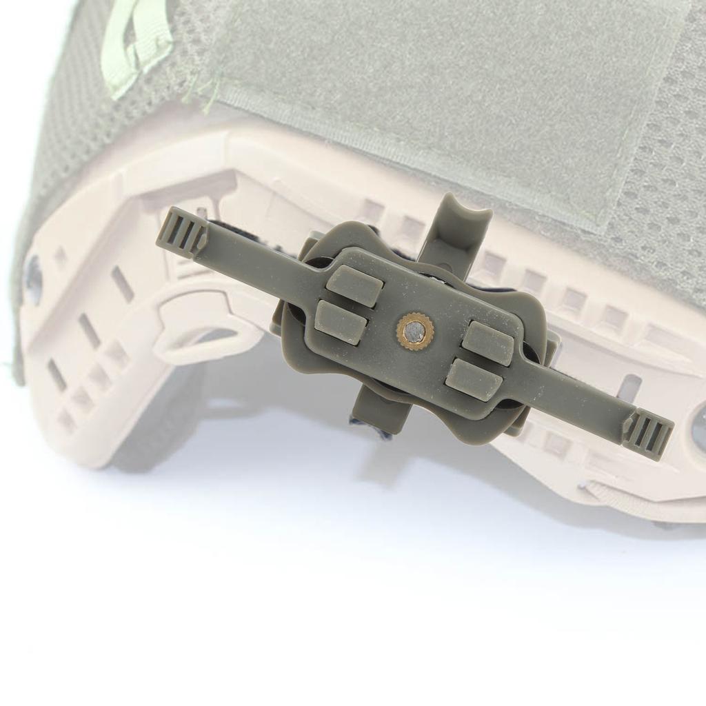 HD Action Camera Adapter Mount Camera Quick Release Rail Adapter Mount Fast Helmet Bracket Mount