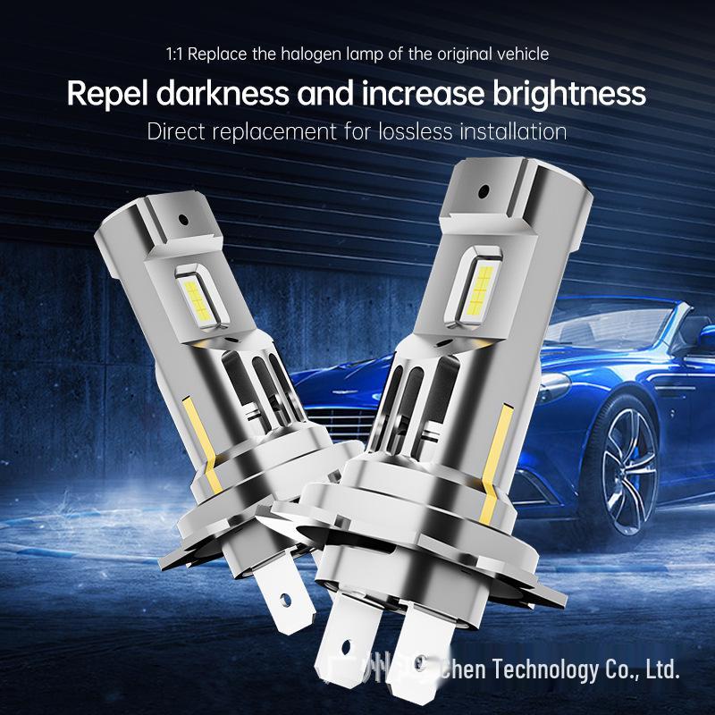 1:1 Plug H1 Car Bulb: High Brightness & Condensation with H7H11H4 High/Low Beam Integrated LED Headlight