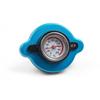 Car ABS+ Stainless Steel Radiator Cap Tank Cover Water Temperature Gauge 0.9 Bar