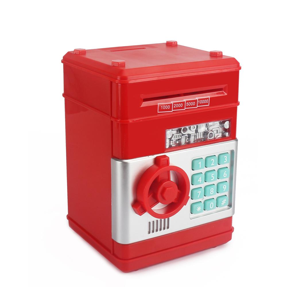 Children'S Safe Small Mini Piggy Bank Safe Coin-Operated Piggy Bank Girls Boys Toys