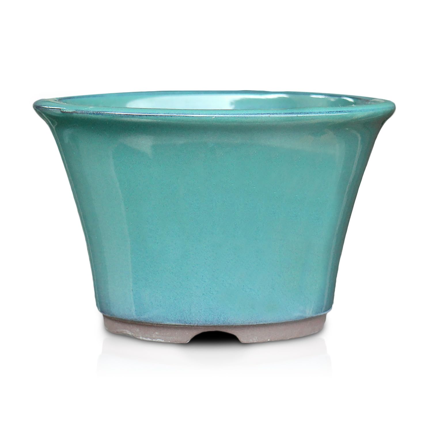 

Umekichi Bonsai 4 Round Bonsai Oribe Seto Fits and Miscellaneous Approximately Small Size Supplies, No. Pot, Green, Glaze, Ware, Deep, Ceramic, Agave,