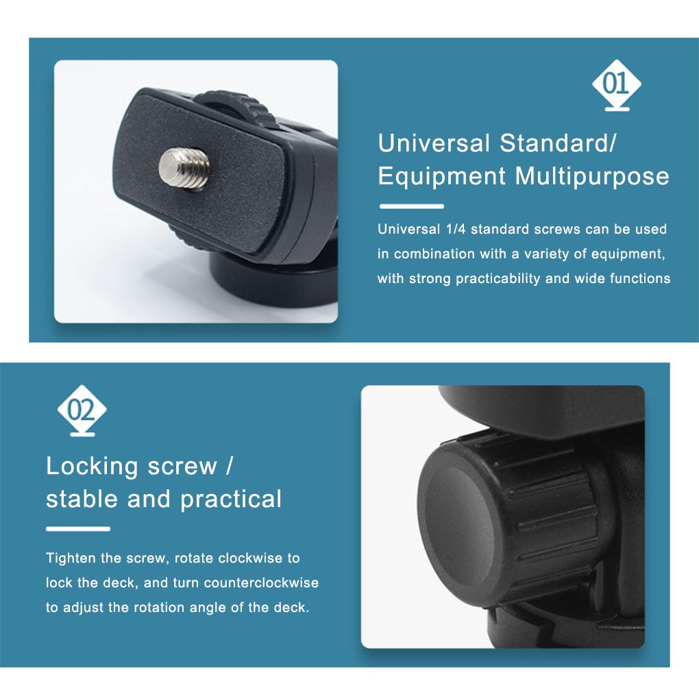 Tripod Mount Adapter ABS 180 Degree Rotatable Adapters Converter Accessories Fittings Replacement for 10 11 9