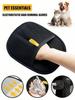 Pet Static Hair Removal Gloves Effective for Removing Fur and Dander, Ideal for Cats and Dogs, Pet Grooming Essentials