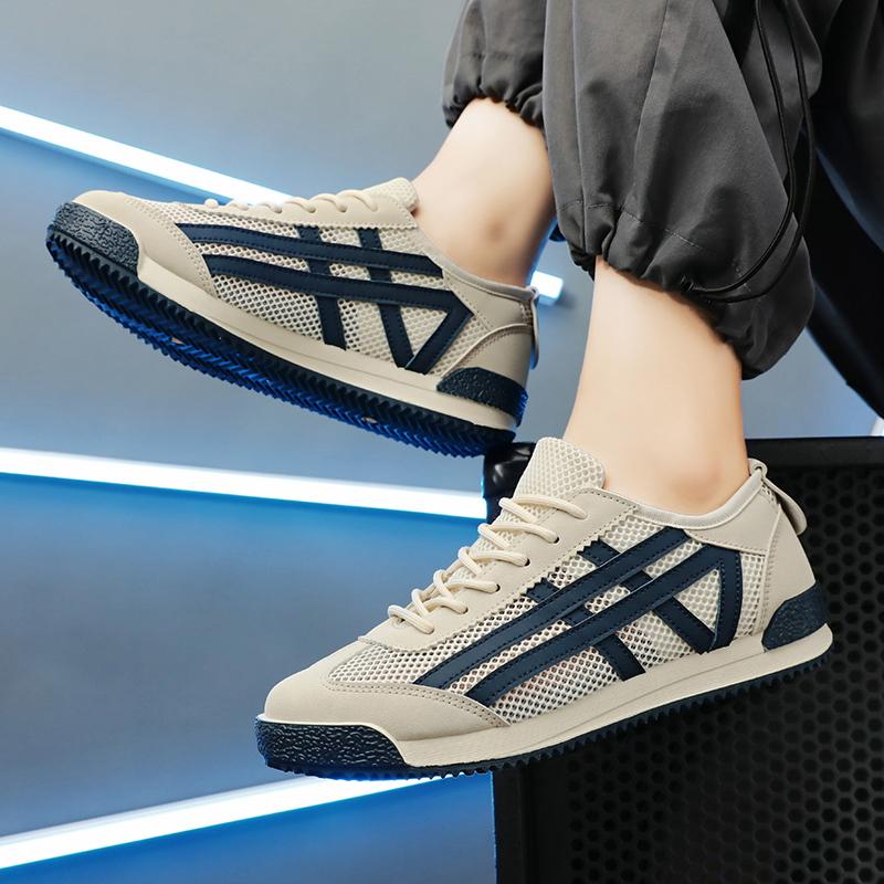 Mokasíny Ležérní Tenisky Platforma Sportovní Obuv Sportovní a Volnočasová Obuv pro Muže Větrací Měkké a Pohodlné Odolné proti Opotřebení Nové