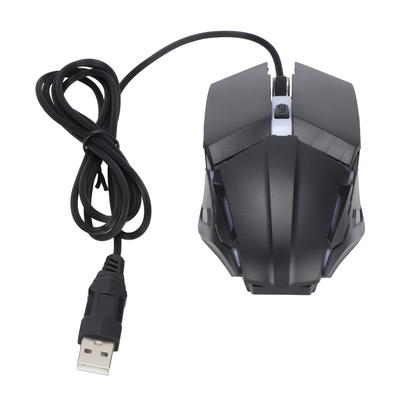Drátová herní myš Ergonomická Dýchající světlo RGB Podsvícená Mechanické myši pro PC Notebook Laptop