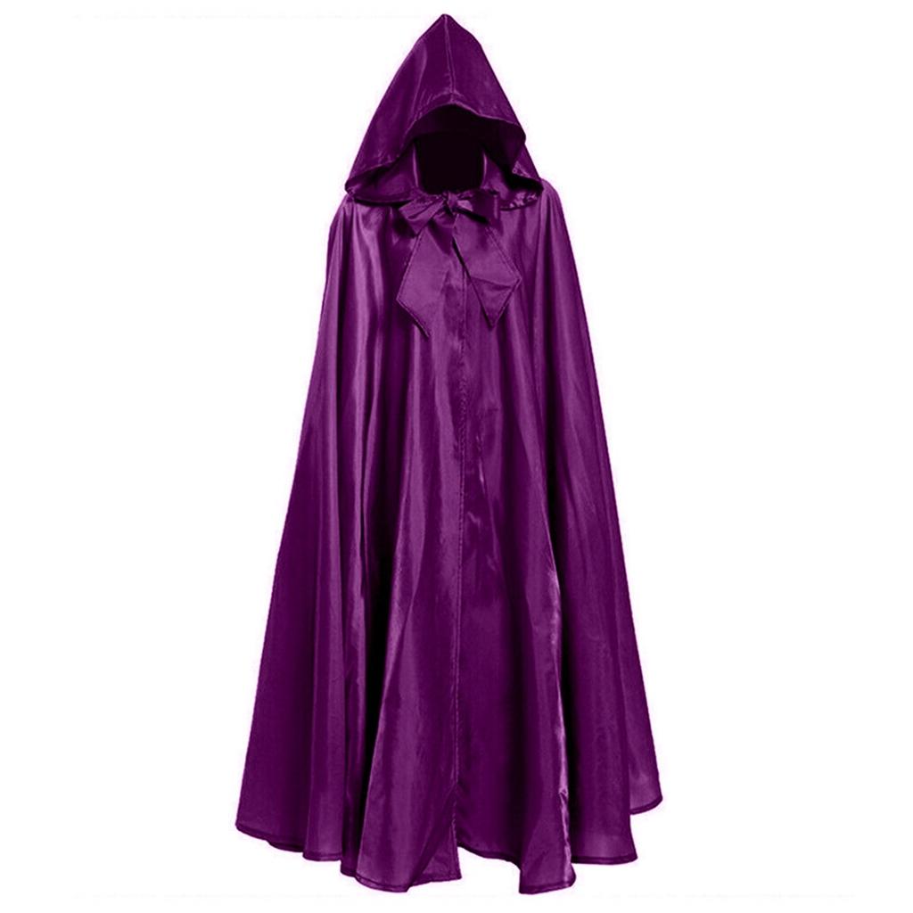 Halloween Party Middle Ages Cloak Gothic Long Cape
