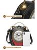 2025 British Niche Retro Handbags: Creative Clock and Watch Inspired Round Bags for Women