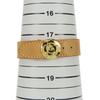 Used LOUIS VUITTON bracelet Good Luck Bless M64448 Nume leather/metal 16.8g beige Accessories