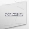 FSNK8 1Pcs 3D Metal For Skoda Octavia Yeti Rapid Kodiaq Karoq Fabia Kamiq Superb 4X4 Logo Car Rear Tail Bumper Trunk Sticker Decal