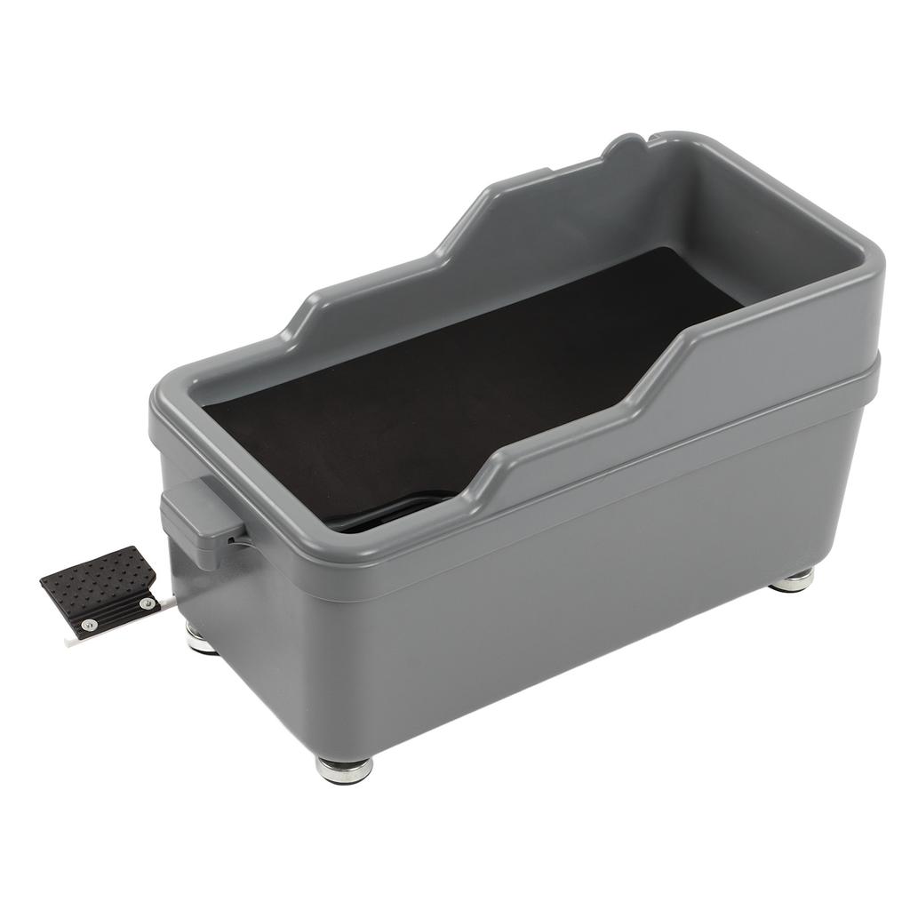 Halbautomatischer Golfballspender Technischer Kunststoff Grau Ohne Batterie Wurfmaschine für 80 bis 100 Bälle