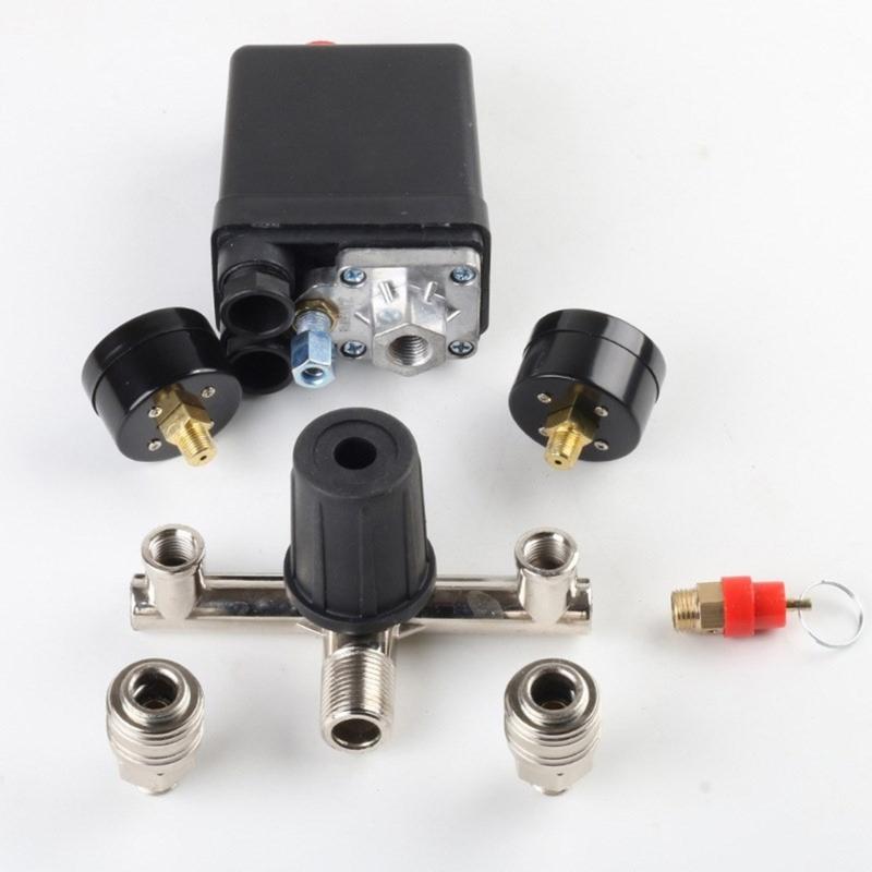European Styles Pneumatic Air Pumps Switches Controller With Precise Pressure Regulation For Industrial And Home Use