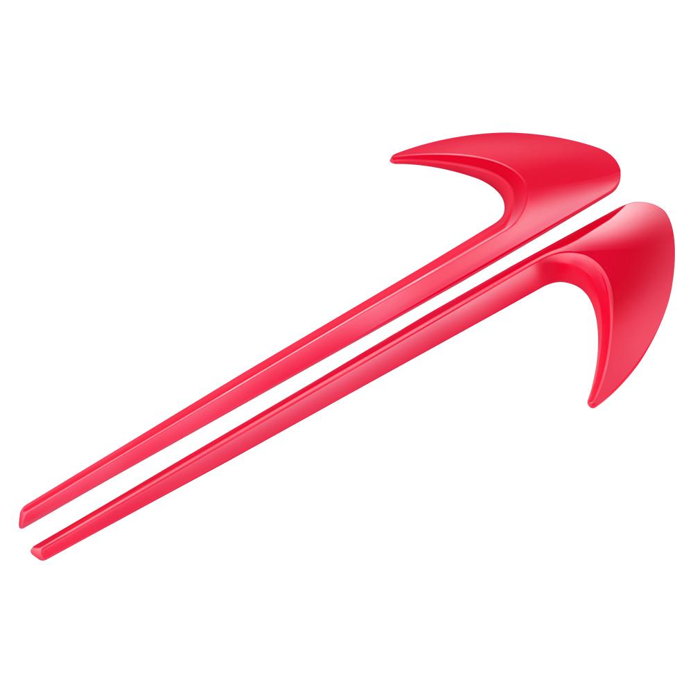 2pcs/set Red Side For Mercedes Wing Sticker AMG BRABUS Fender Side Sticker for AMG Mercedes Benz Rocket BRABUS A/B/C/E/S/ Class