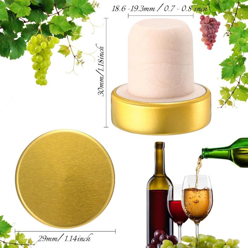 T-shaped Stopper Cork Wine Stopper Bottle Stoppers Reusable Wine Bottle Stopper Sealing Plug Bottle DIY Craft 5