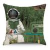 Wish Pillowcase Astronaut Planet Linen Pillow Cushion Cover