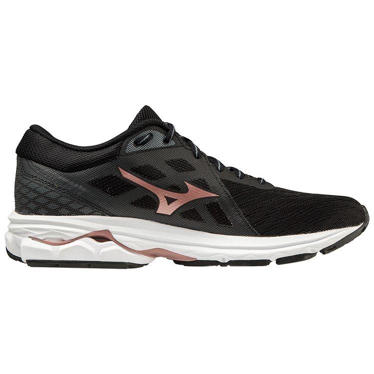 Mizuno Wave Kizuna 2 Non-Slip Durable Low-Top Running Shoes Women Sneaker Black Pink J1GD201644