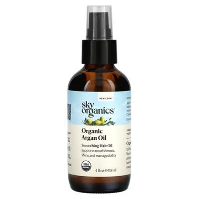 Organic Argan Oil, 4 Fl Oz (118 Ml)