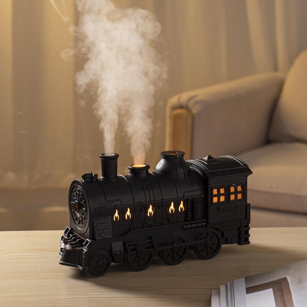 Remote Control Train Shape Diffuser Cool Mist Air Humidifier Essential Oil Diffuser  Home