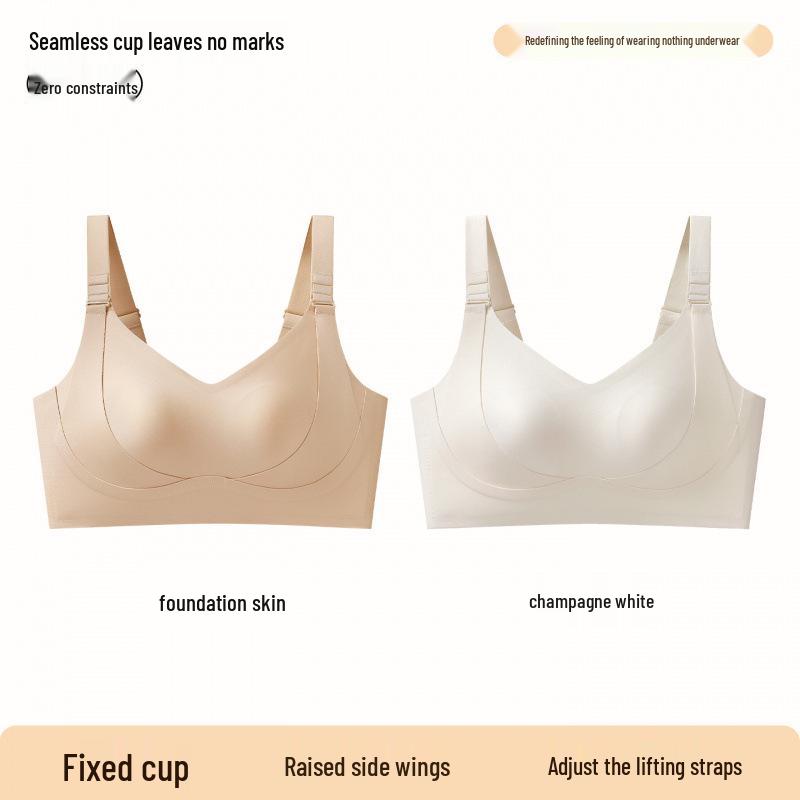 Anti-Sagging Seamless Bra for Small & Big Chests: Lifts, Gathers, and Minimizes for a Fuller Look