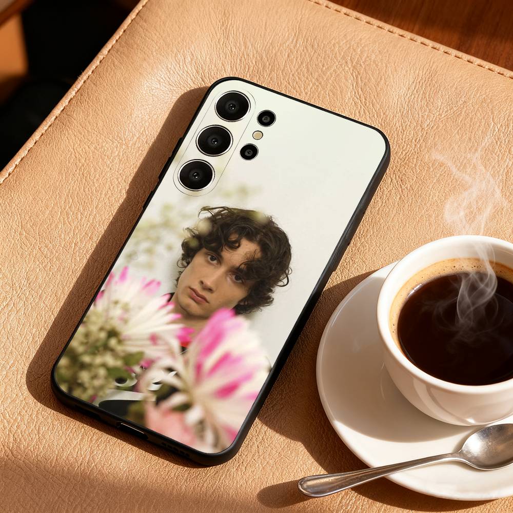 B-Back To F-Friends Vocal Sombr Phone Case For Samsung S26,S25,24,23,22,30,21,10,9,Ultra,Plus,Lite,Black Soft Case