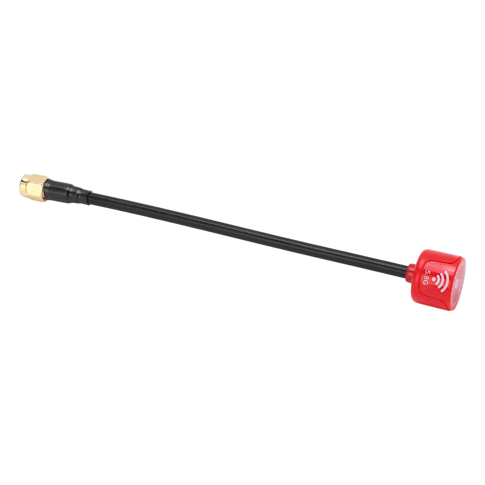 

5.8GHz FPV Drone Antenna 155mm 2.5 Dbi Antenna with Inner Hole RPSMA for RC FPV Machine(Red ) червоний