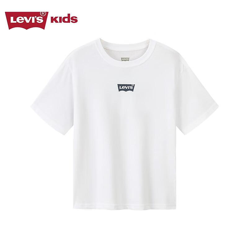 Levi's Kids' Breathable Short Sleeve T-Shirt - Bright White